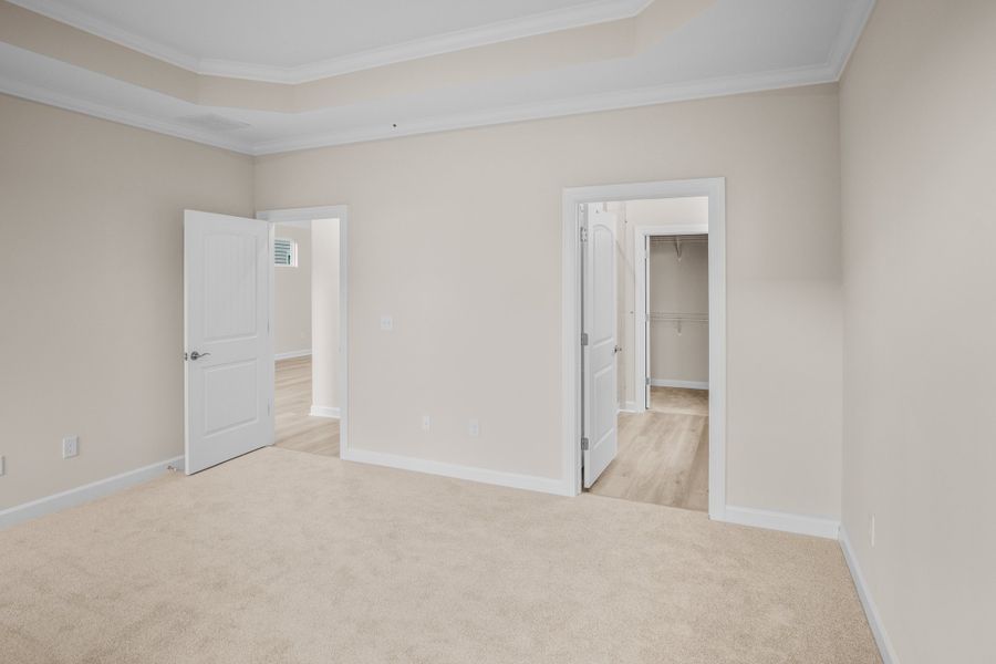 Spacious, unfurnished interior of a new home in Traditions at Carolina Forest, Myrtle Beach (Image 11). Spacious, unfurnished interior of a new home in Traditions at Carolina Forest, Myrtle Beach (Image 11).