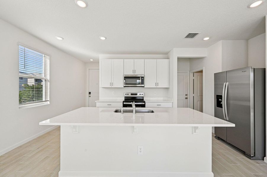 Furnished interior view inside a new home in Tidewater, Fort Pierce (Image 10).