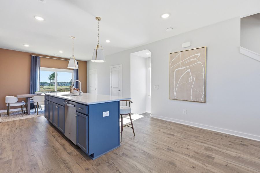 Furnished interior view inside a new home in , Summerville (Image 16).