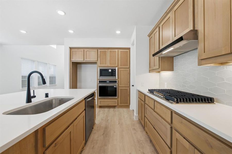 Furnished interior view inside a new home in Pecan Square: 40ft. lots, Northlake (Image 4).