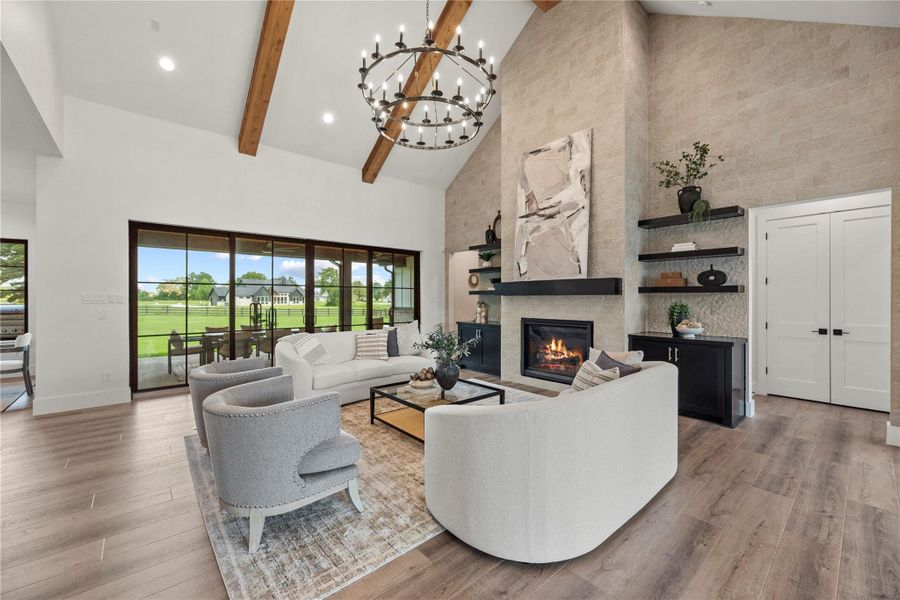 Furnished interior view inside a new home in , Montgomery (Image 14). Furnished interior view inside a new home in , Montgomery (Image 14).