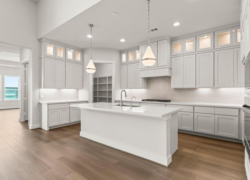 Seating Space for Stools at the Kitchen Island Seating Space for Stools at the Kitchen Island