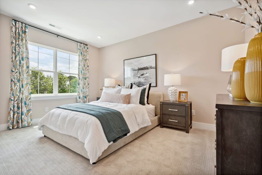 Representative furnished interior of a home built from the Stowe by Tri Pointe Homes in Seven Oaks, Belmont (Image 35).