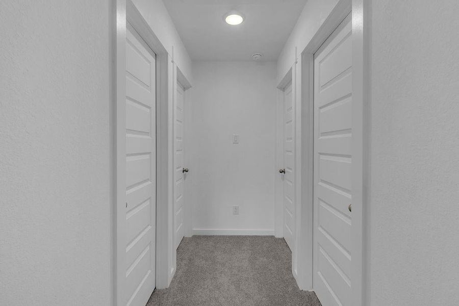 Hallway to Additional Bedrooms and 2nd Full Bath