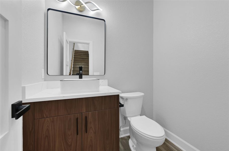 Furnished interior view inside a new home in , Houston (Image 6).