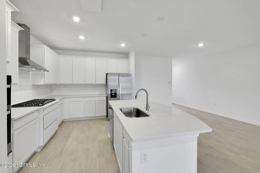 Furnished interior view inside a new home in Cherry Elm at SilverLeaf, St. Augustine (Image 13).