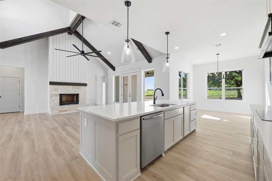 Furnished interior view inside a new home in , Poolville (Image 7). Furnished interior view inside a new home in , Poolville (Image 7).