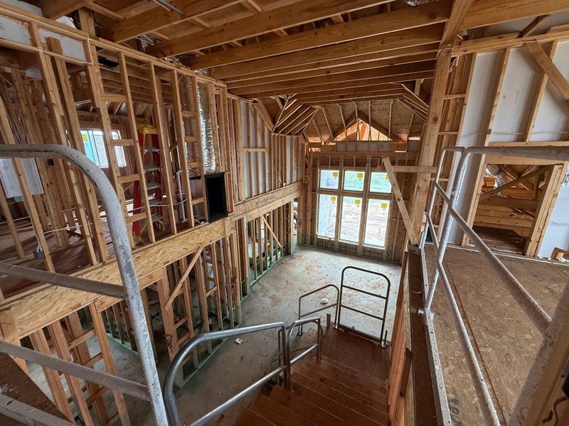 In-progress construction of a new home in Candela, Richmond, TX (Image 10).