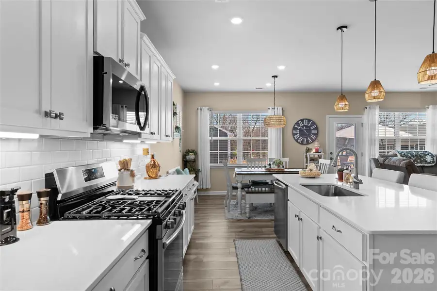 Furnished interior view inside a new home in Bell Farm, Statesville (Image 9).