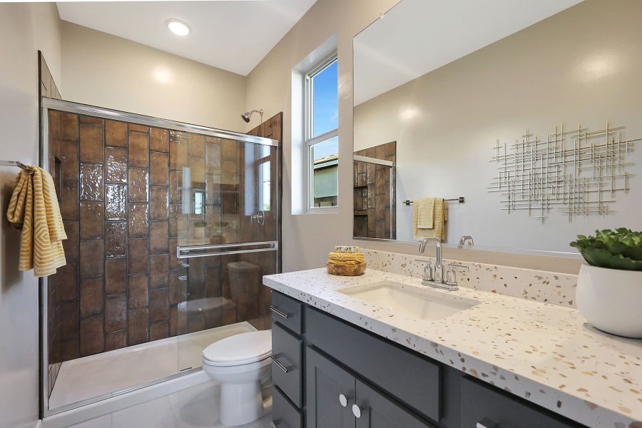 Representative furnished interior of a home built from the Lagoon by Mattamy Homes in Tierra Vistoso, Surprise (Image 33).