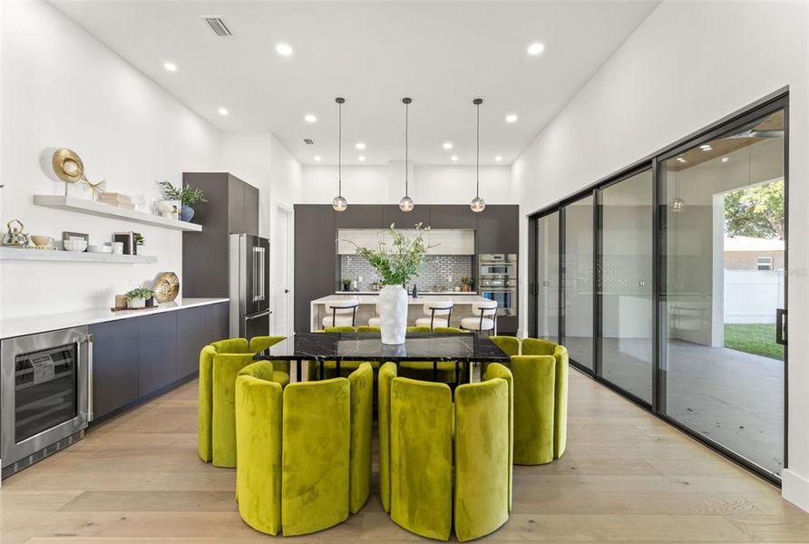 Furnished interior view inside a new home in , Tampa (Image 13). Furnished interior view inside a new home in , Tampa (Image 13).