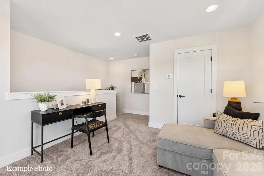 Furnished interior view inside a new home in , Charlotte (Image 12).