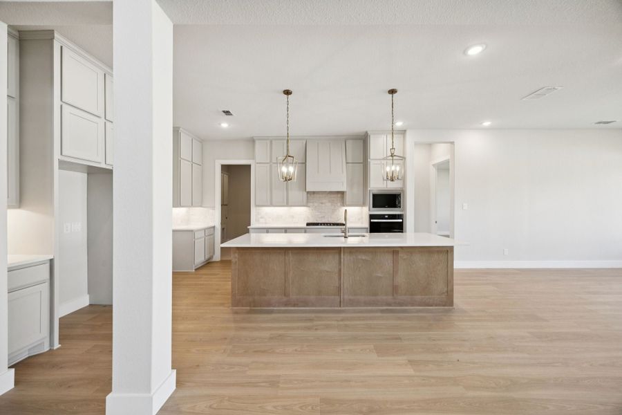 Representative furnished interior of a home built from the Kenai by Centre Living Homes in Painted Tree Lakeside, McKinney (Image 12).