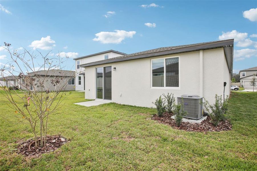 Exterior details and patio area of a home in Two Rivers - Premier Series, Zephyrhills (Image 21). Exterior details and patio area of a home in Two Rivers - Premier Series, Zephyrhills (Image 21).