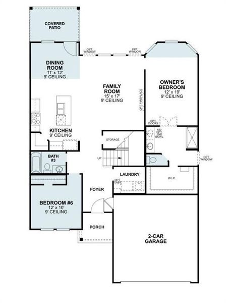 2D floor plan layout of this home in Sanderos, Fort Worth, TX (Image 4). 2D floor plan layout of this home in Sanderos, Fort Worth, TX (Image 4).