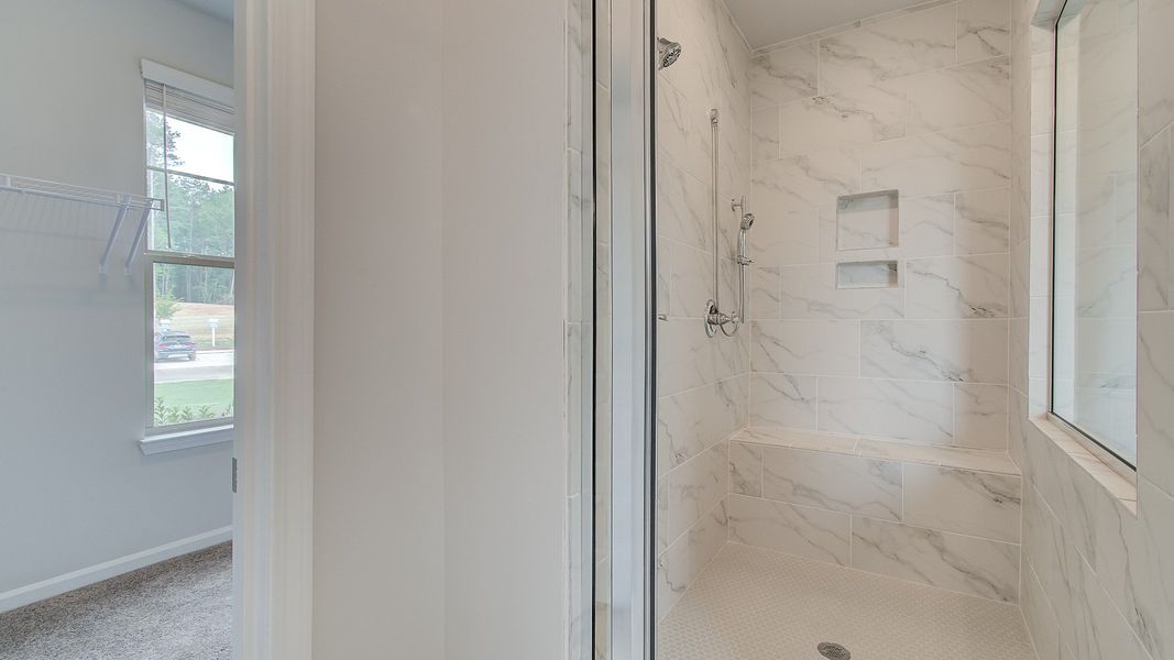 Representative furnished interior of a home built from the Henry II by DRB Homes in Grandview at Millers Mill, Stockbridge (Image 22).