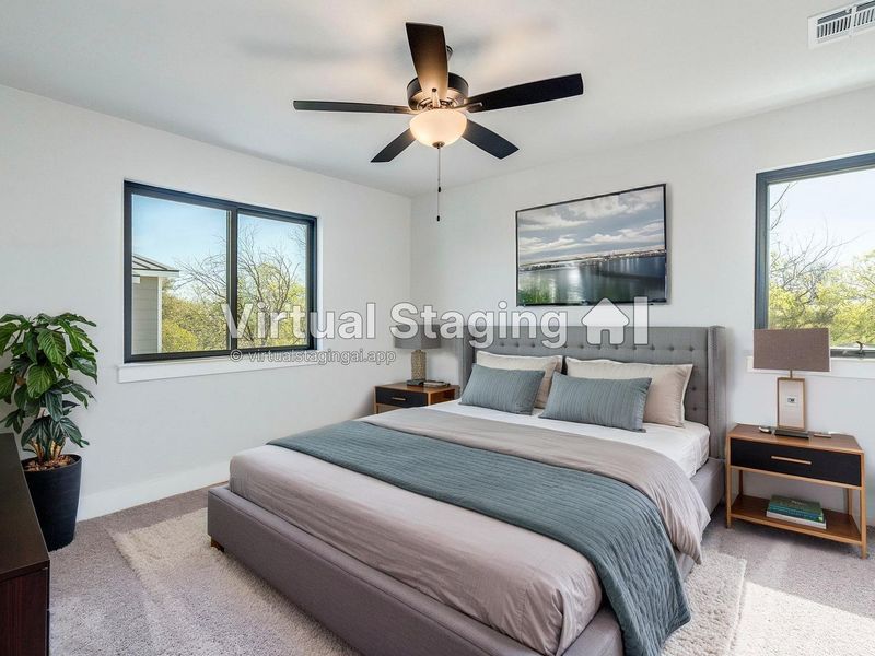 Furnished interior view inside a new home in , Austin (Image 12).