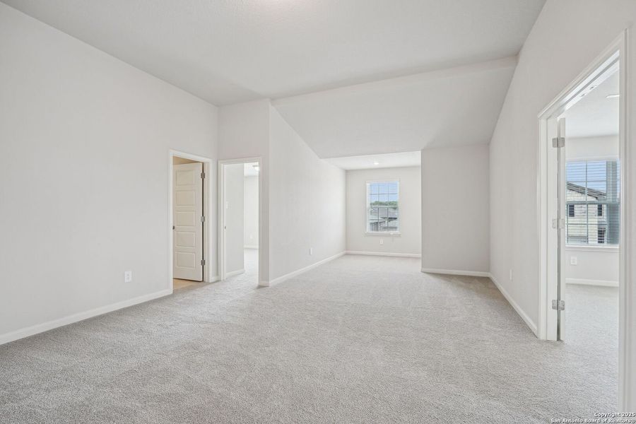 Spacious, unfurnished interior of a new home in Sagebrooke - Premier Series, San Antonio (Image 42). Spacious, unfurnished interior of a new home in Sagebrooke - Premier Series, San Antonio (Image 42).