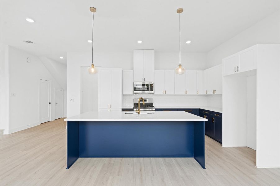 Furnished interior view inside a new home in , Houston (Image 5).