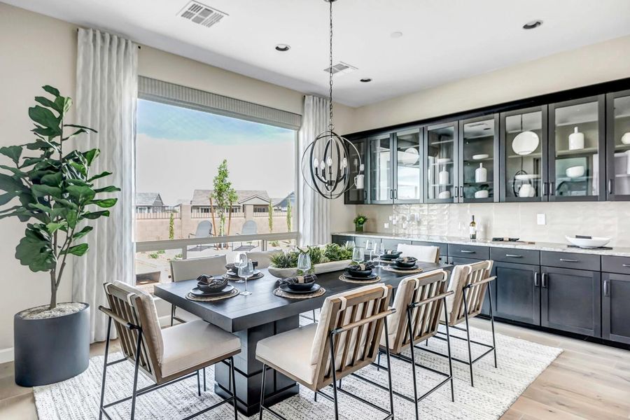 Furnished interior view inside a new home in Summit at The Dells, Prescott (Image 12).