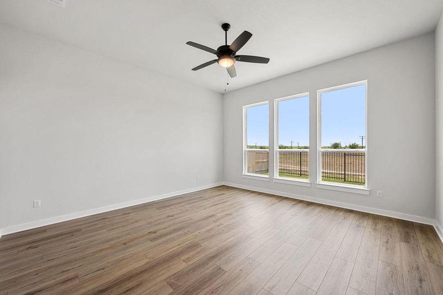 Spacious, unfurnished interior of a new home in Lagos Reserve, Manor (Image 34). Spacious, unfurnished interior of a new home in Lagos Reserve, Manor (Image 34).