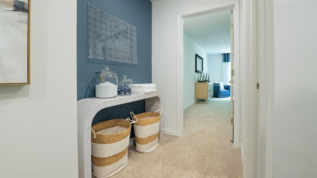Furnished interior view inside a new home in Harvest Park, Decatur (Image 10).