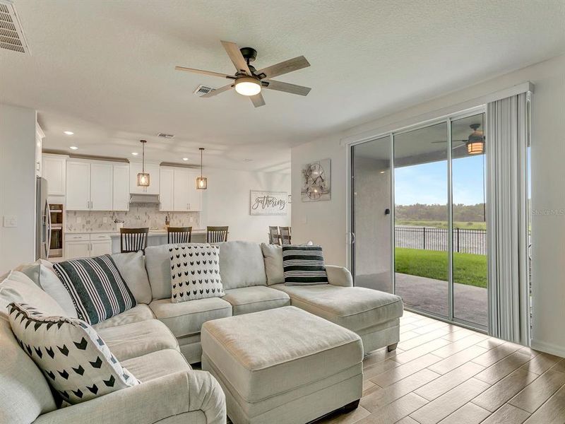 Furnished interior view inside a new home in , Parrish (Image 13).