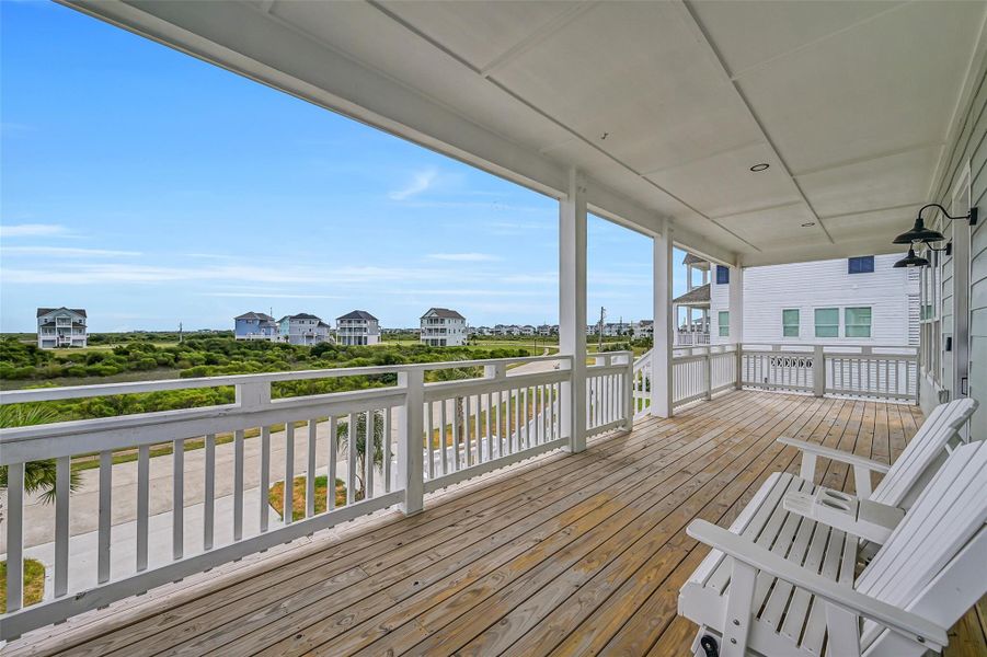 Exterior details and patio area of a home in , Galveston (Image 4). Exterior details and patio area of a home in , Galveston (Image 4).