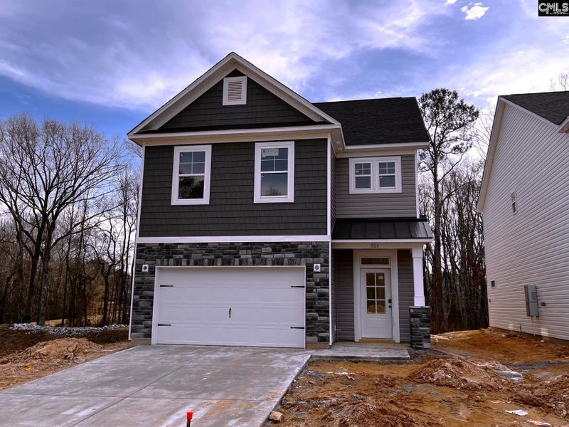 In-progress construction of a new home in Blythewood Farms, Blythewood, SC (Image 20).