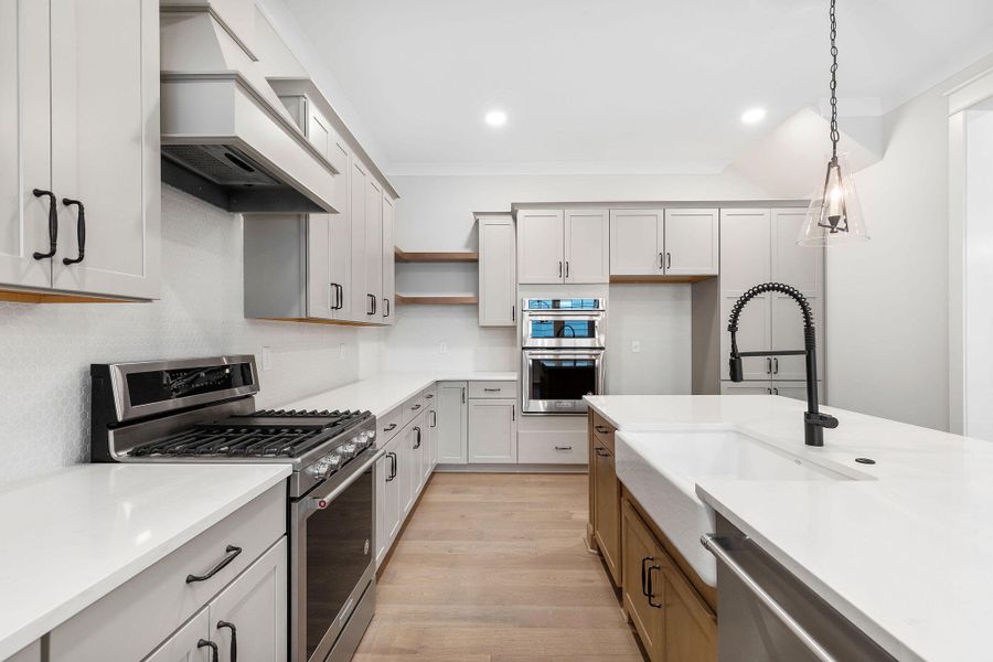 Furnished interior view inside a new home in Central Park, James Island (Image 4).