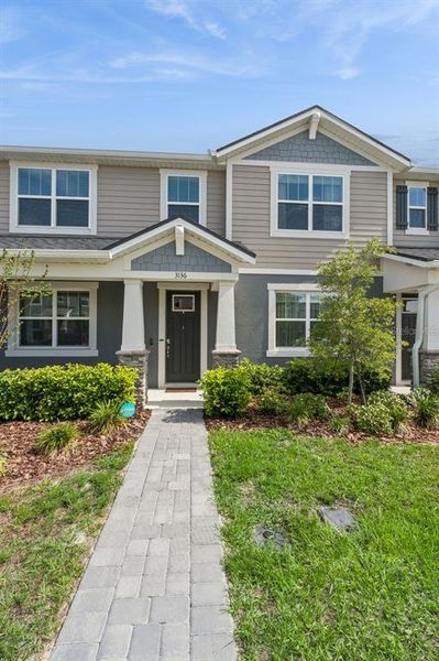 Front exterior of a new home in , Apopka, FL, highlighting curb appeal (Image 2). Front exterior of a new home in , Apopka, FL, highlighting curb appeal (Image 2).