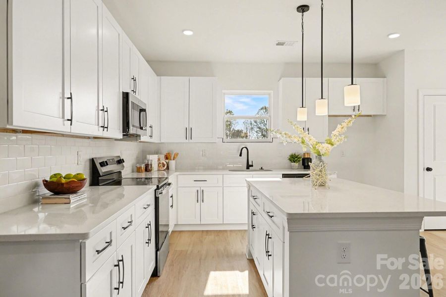 Furnished interior view inside a new home in , Kannapolis (Image 12). Furnished interior view inside a new home in , Kannapolis (Image 12).