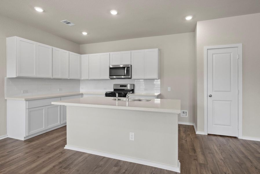 Furnished interior view inside a new home in Windcress, Cove (Image 9).