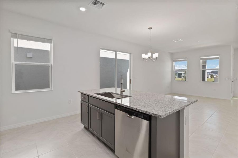 Furnished interior view inside a new home in Bellaviva III at Westside, Davenport (Image 5). Furnished interior view inside a new home in Bellaviva III at Westside, Davenport (Image 5).
