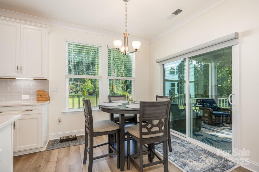Furnished interior view inside a new home in , Clover (Image 17).