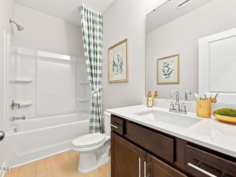 Furnished interior view inside a new home in Woodland Crossing, Zebulon (Image 9).