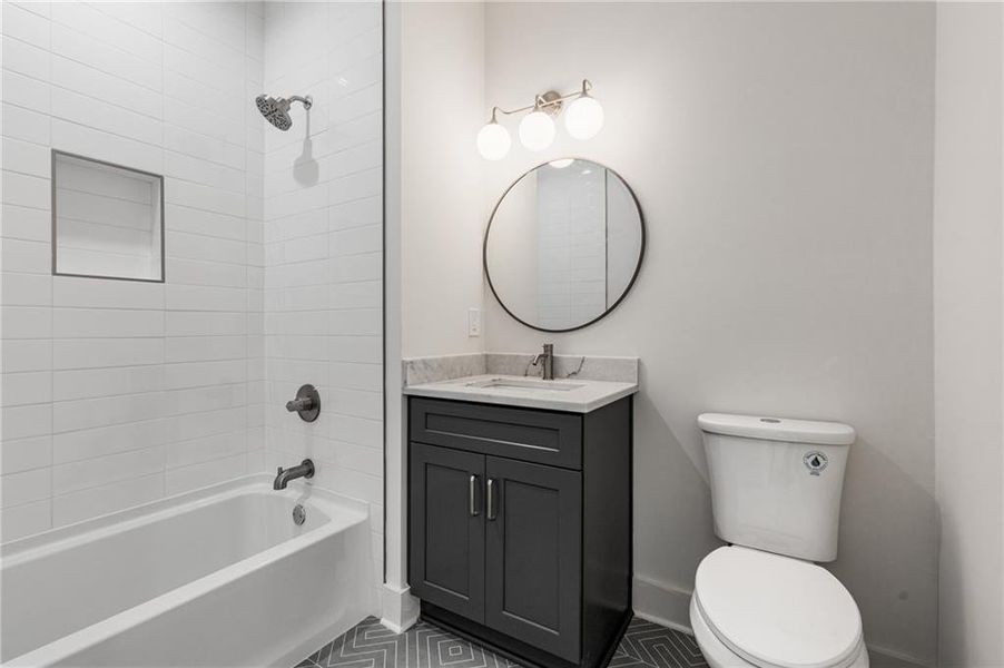Furnished interior view inside a new home in , Smyrna (Image 6).