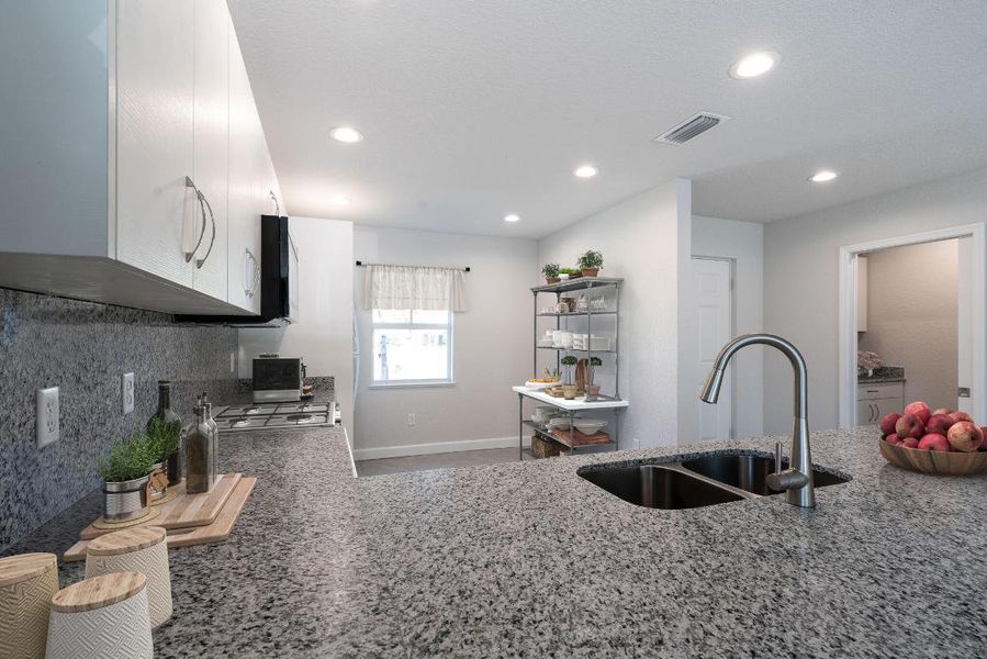 Virtually Staged Cottage--Kitchen--Windo