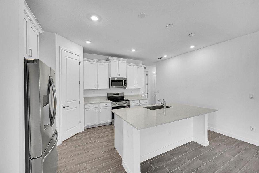 Furnished interior view inside a new home in Seagrove: The Indies, Fort Pierce (Image 8). Furnished interior view inside a new home in Seagrove: The Indies, Fort Pierce (Image 8).