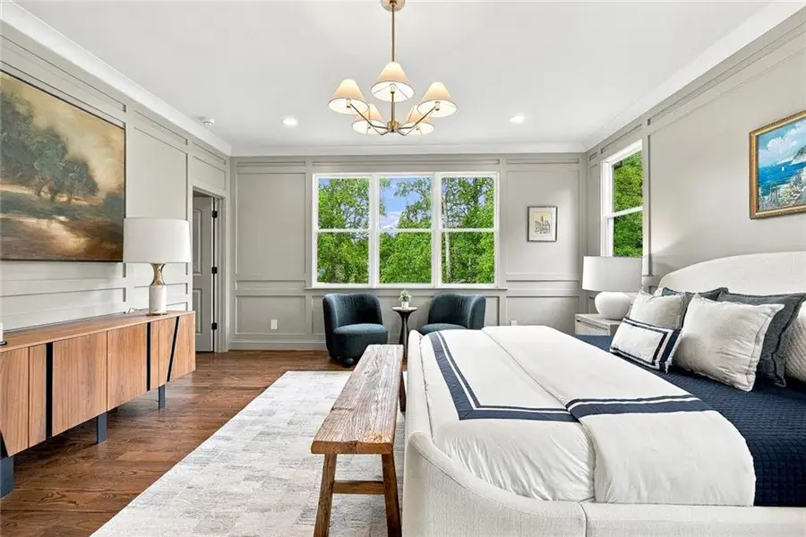 Furnished interior view inside a new home in , Smyrna (Image 12).