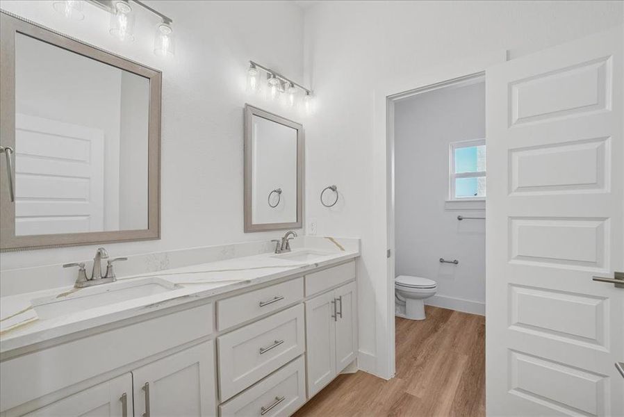 Furnished interior view inside a new home in , Azle (Image 18).