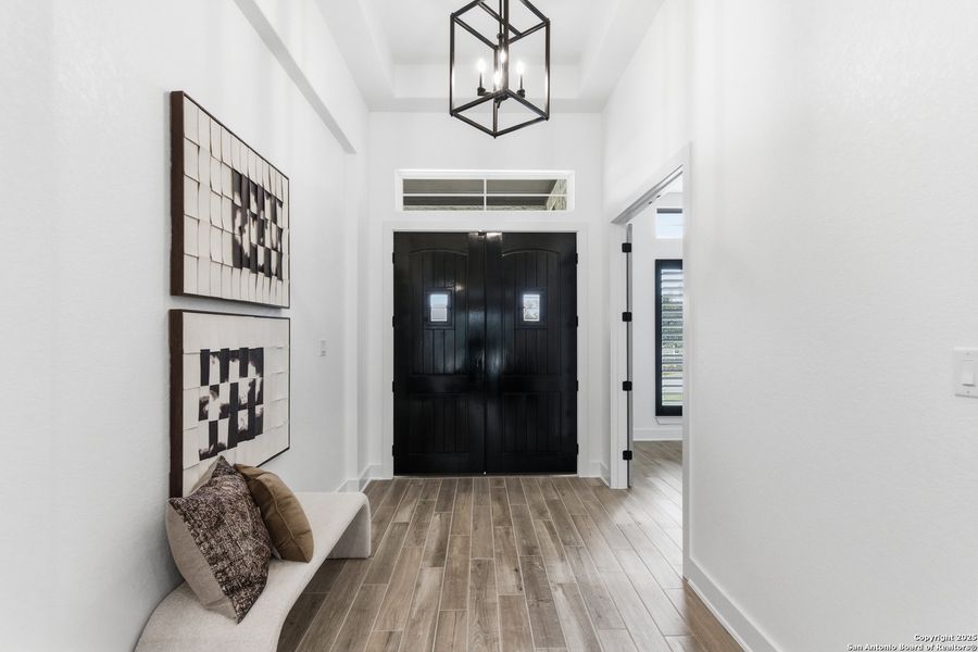 Furnished interior view inside a new home in Heimer Estates at Garden Ridge, San Antonio (Image 33).
