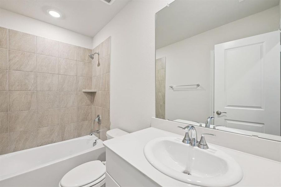 Photo is not of the actual home, but is an inspirational photo of builder’s model home and may depict options, furnishings, and/or decorator features that are not included.