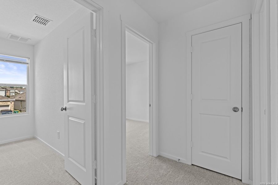 Spacious, unfurnished interior of a new home in Hightop Ridge, Converse (Image 20).