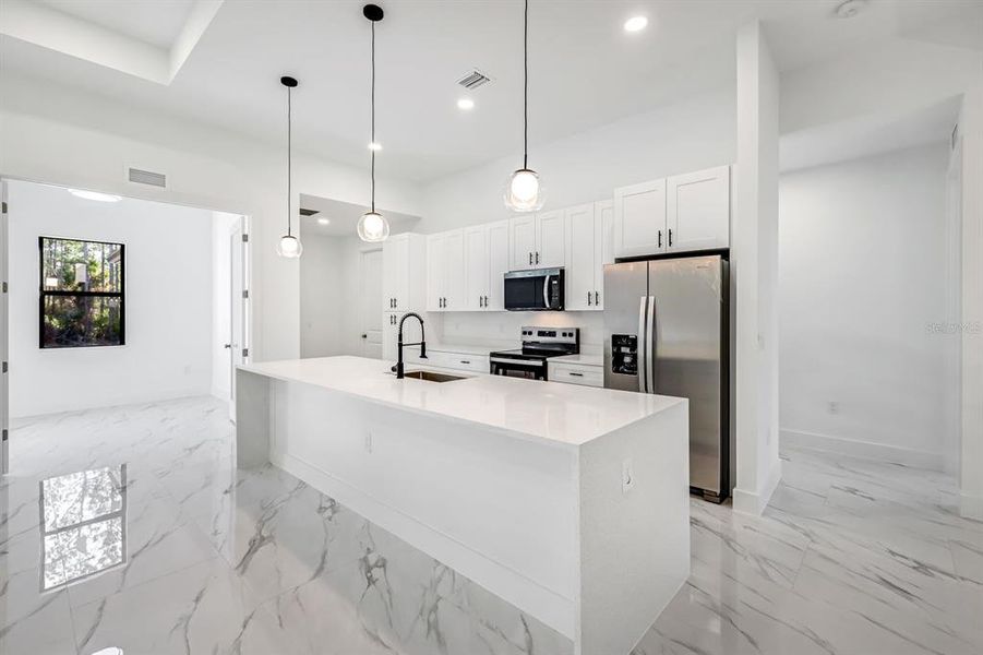 Furnished interior view inside a new home in , Alva (Image 9).