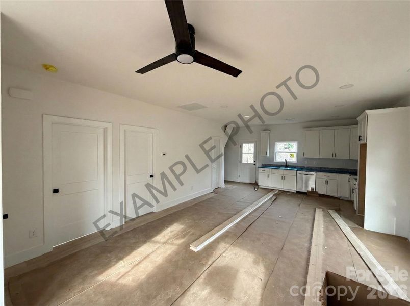 In-progress construction of a new home in , Norwood, NC (Image 3).