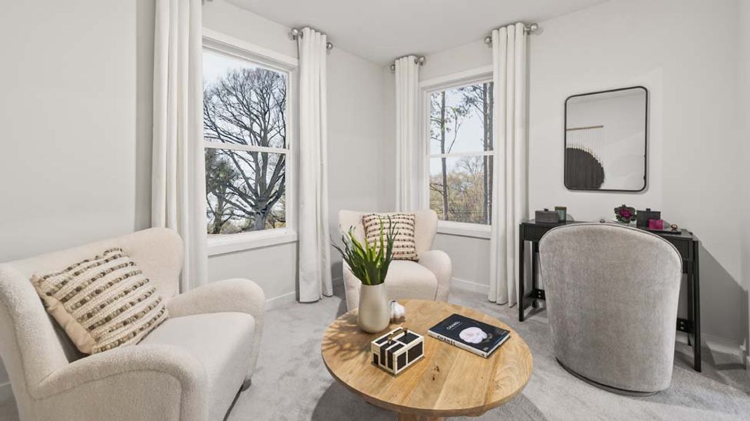Furnished interior view inside a new home in Brantley, Mooresville (Image 26).