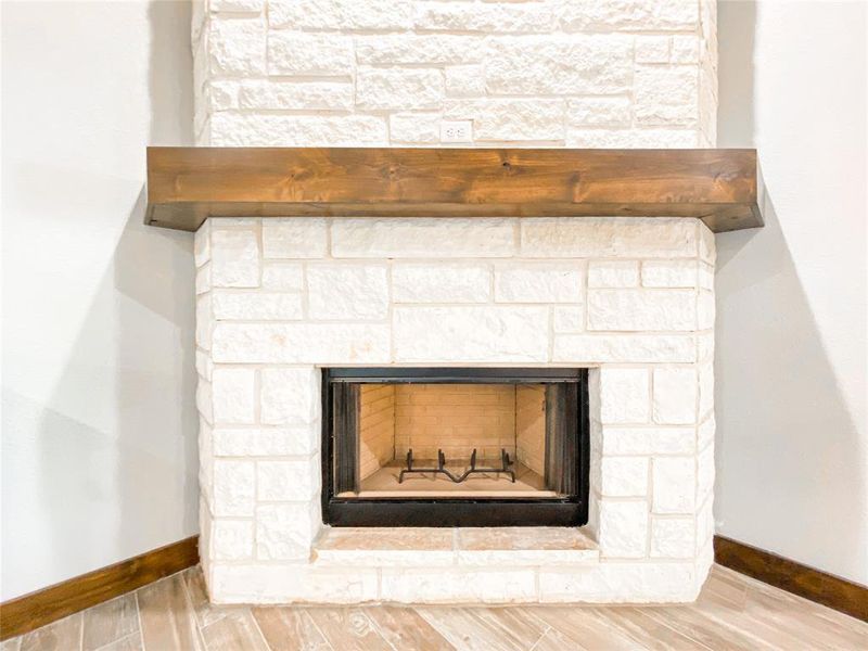 Close-up of interior finishes inside a home in , Tuscola (Image 12).