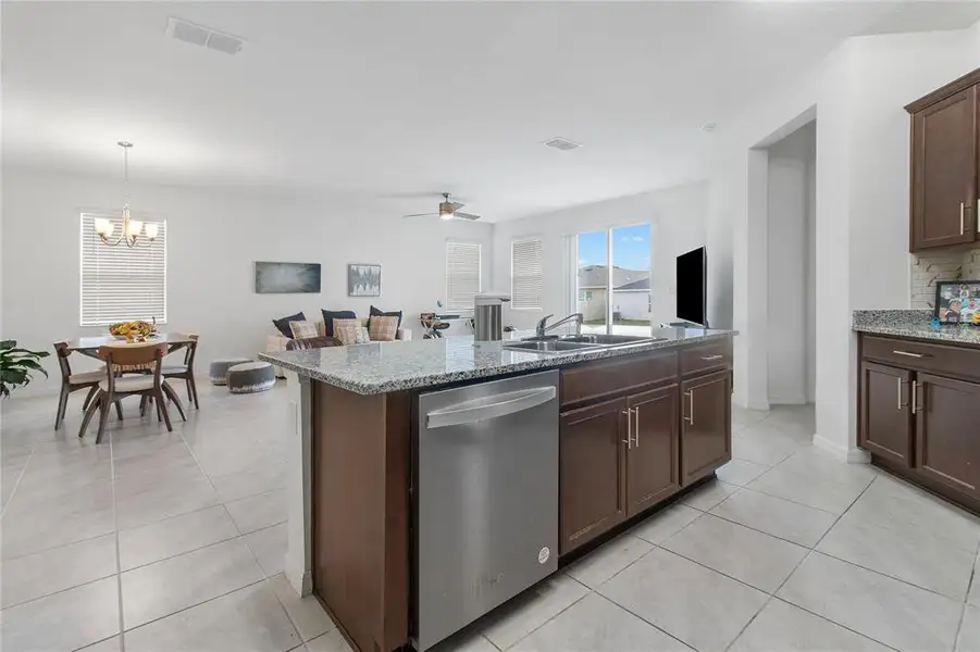 Furnished interior view inside a new home in , Davenport (Image 13).