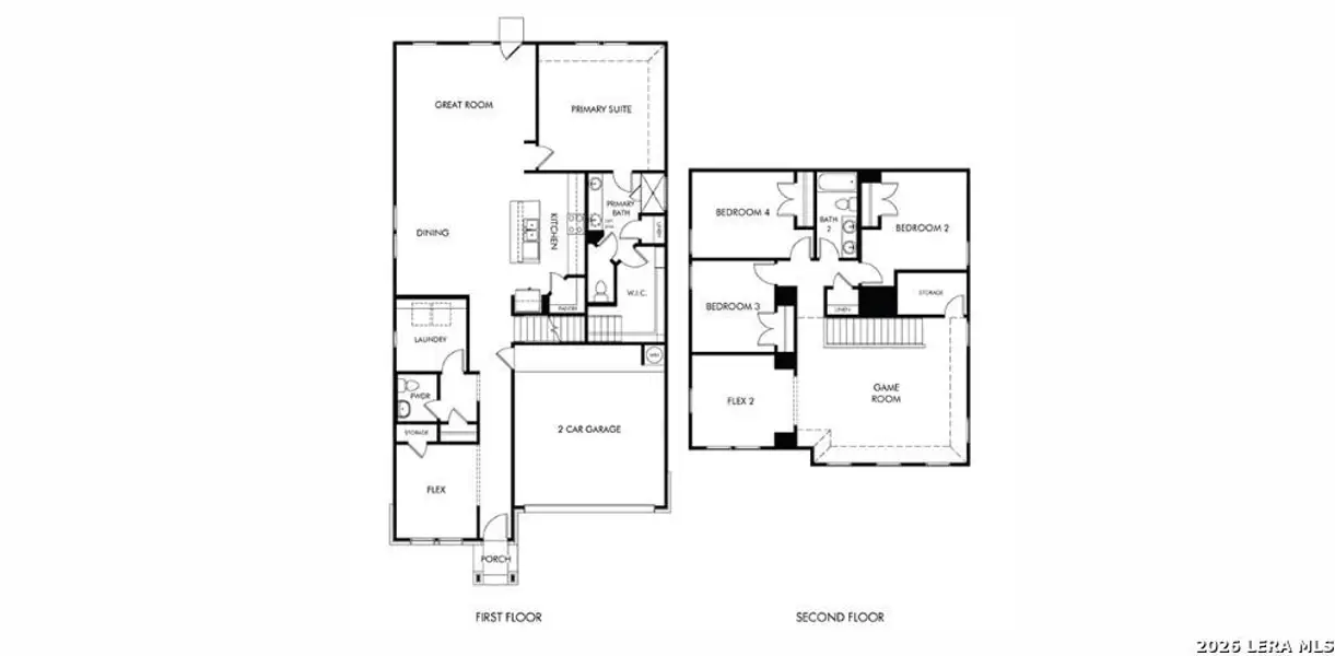 2D floor plan layout of this home in Lark Canyon, New Braunfels, TX (Image 3). 2D floor plan layout of this home in Lark Canyon, New Braunfels, TX (Image 3).